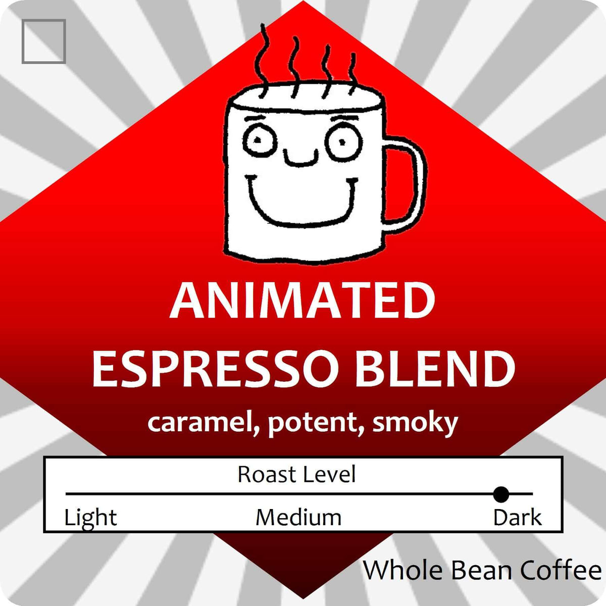 Animated Espresso Blend - Happy Mug